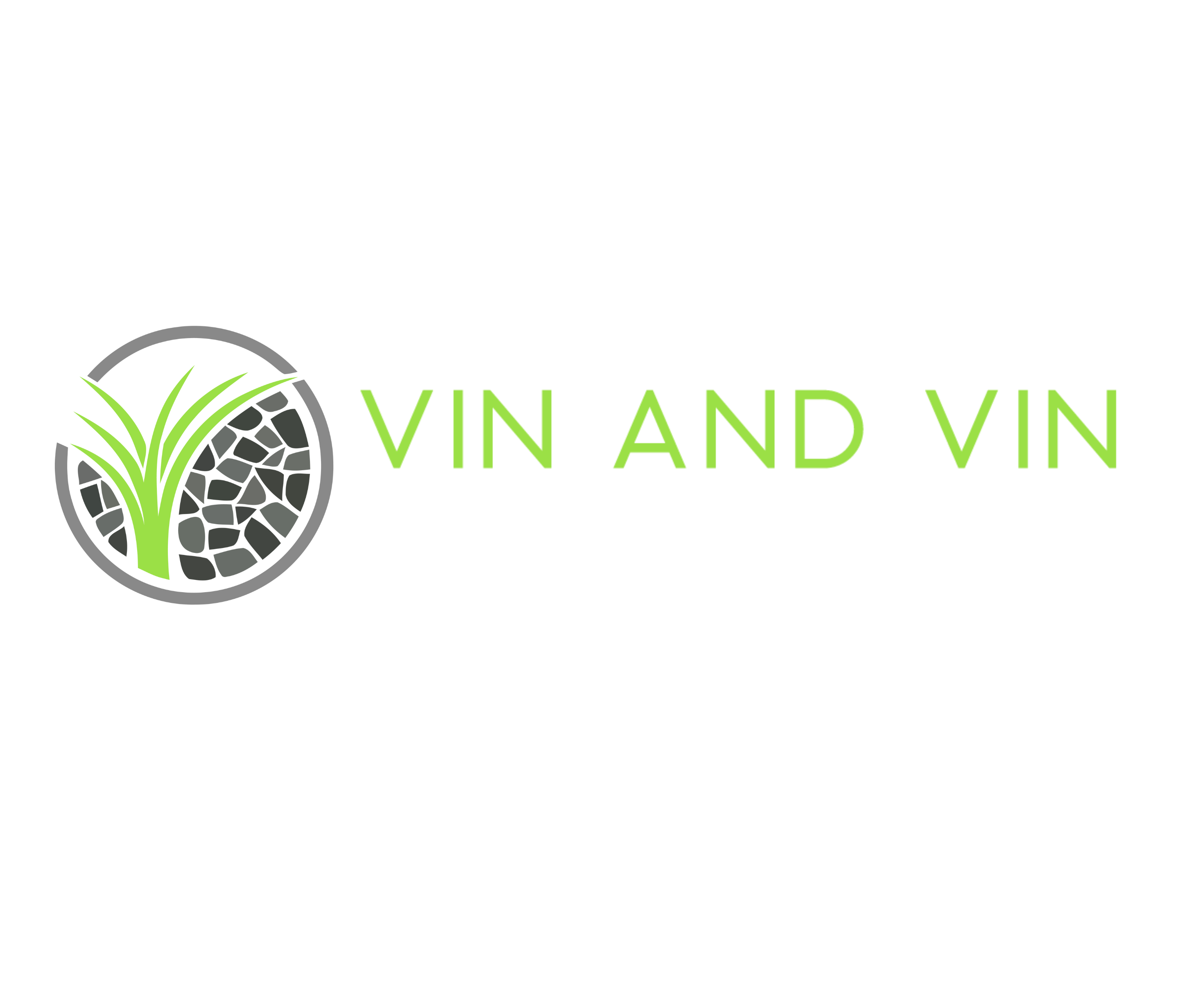 Vin and Vin Landscaping logo