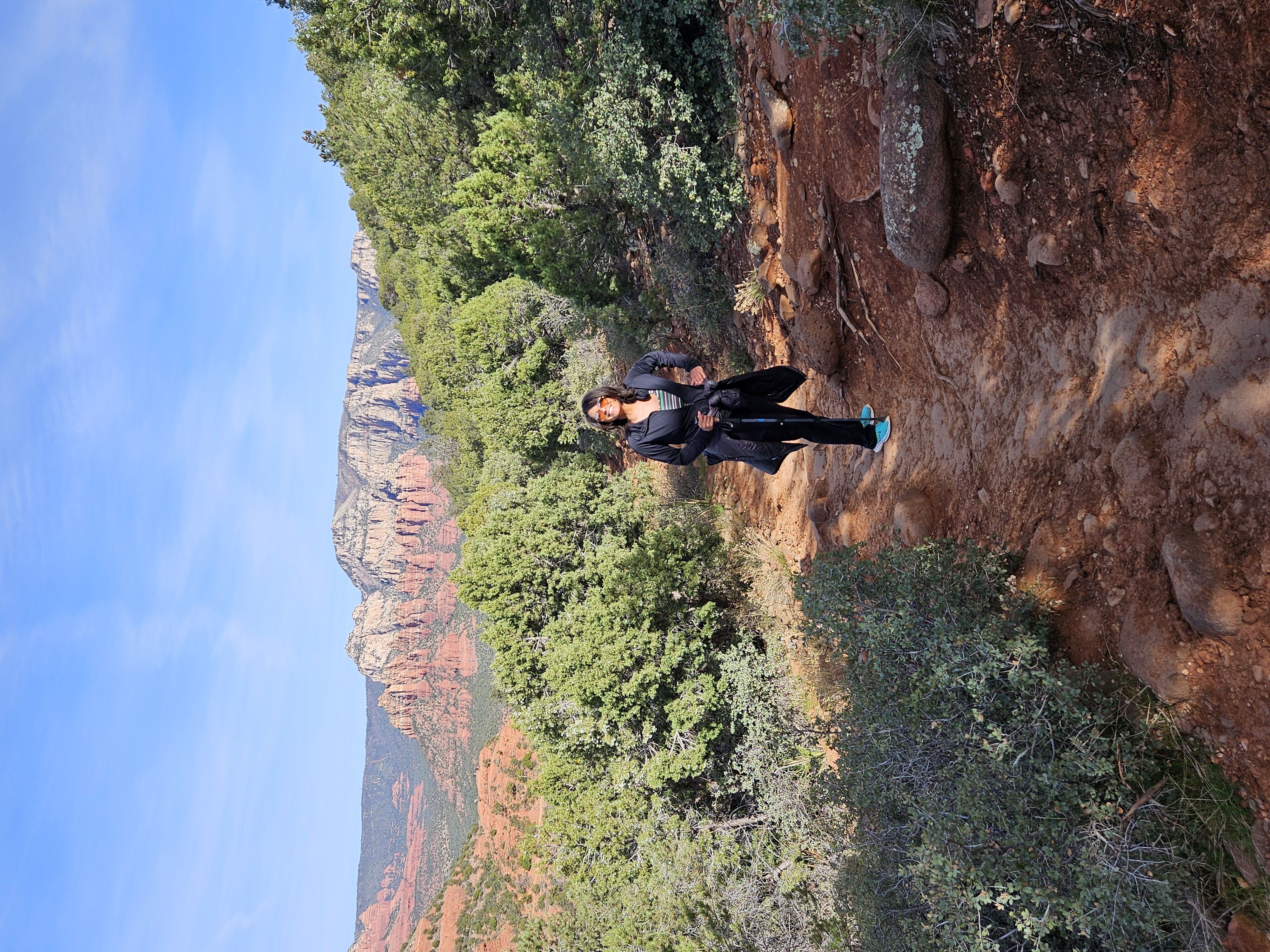 A contemplative moment in nature