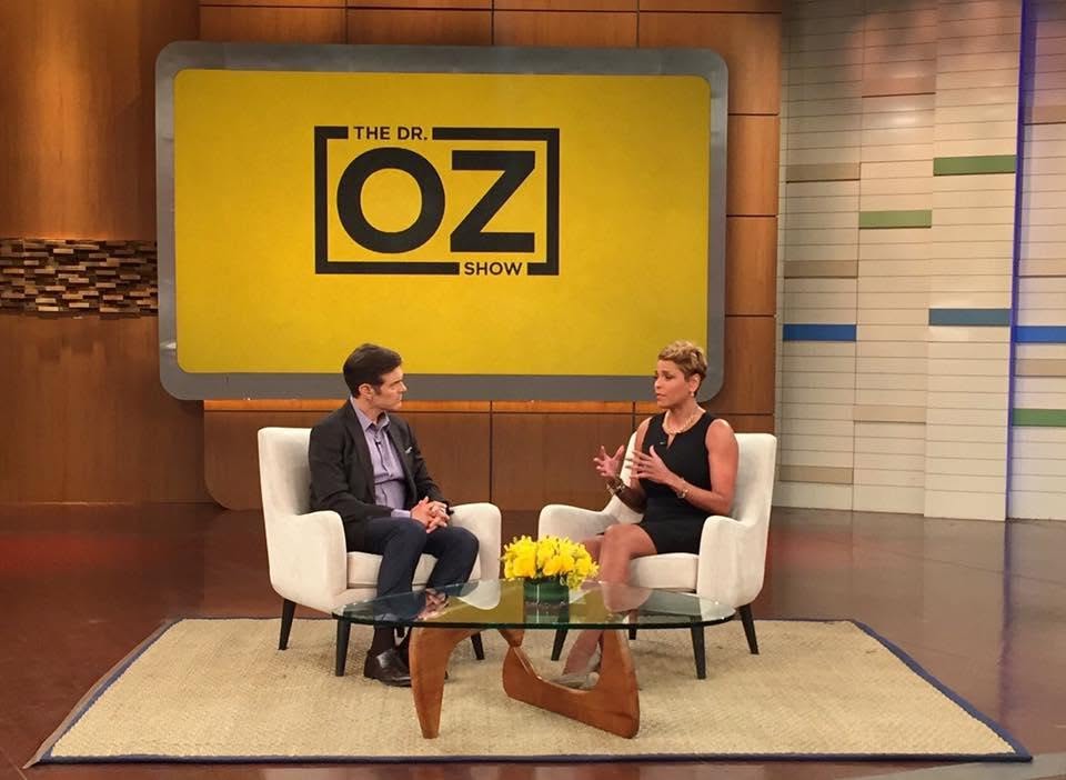 Darieth Chisolm speaking with Dr. Oz about 50 Shades of Silence