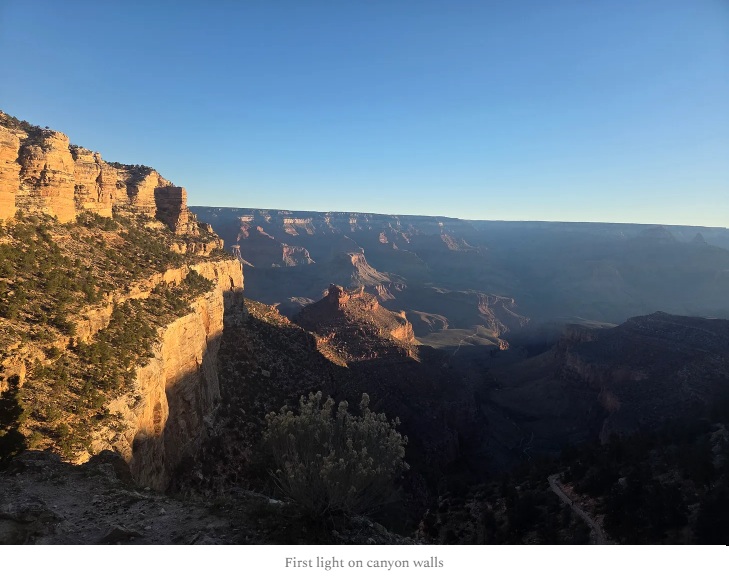 First Light on The Canyon First Light on The Canyon