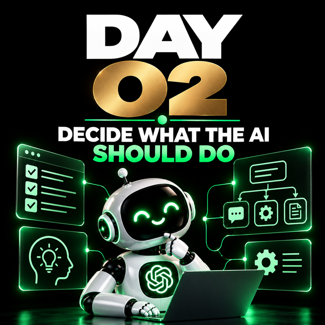 Day 2 Decide What the AI Should Do