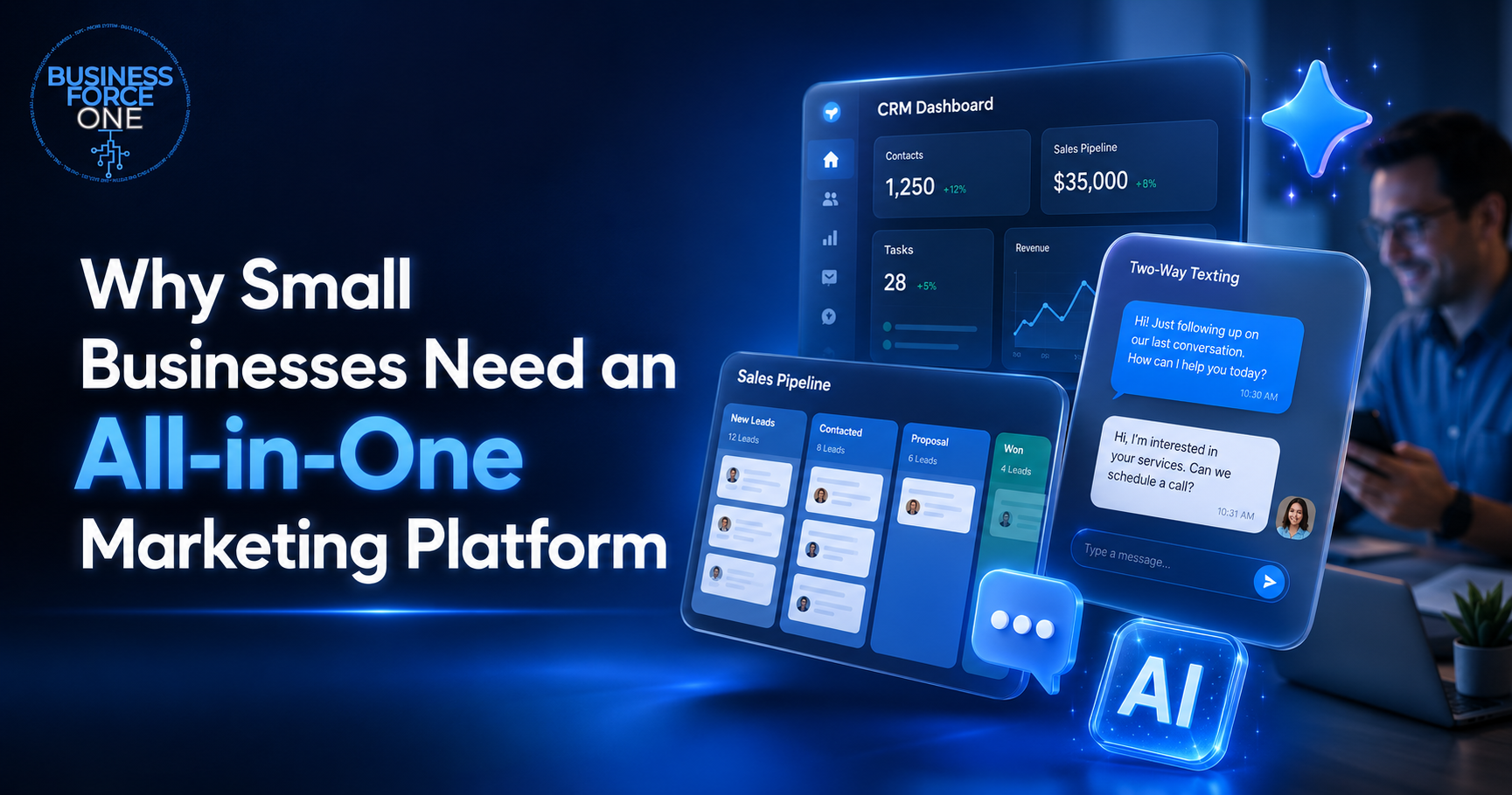 All-in-one marketing platform for small businesses All-in-one marketing platform for small businesses
