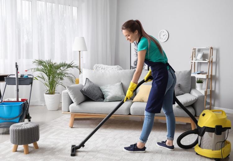 residential cleaning services in surery