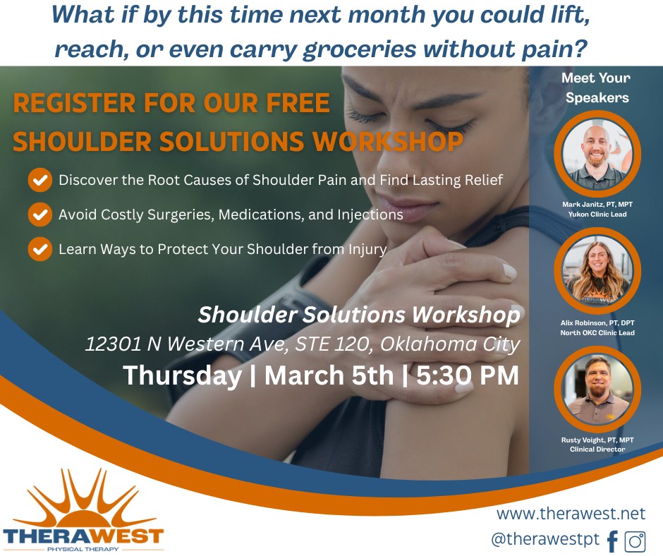 Shoulder Pain Workshop in North OKC