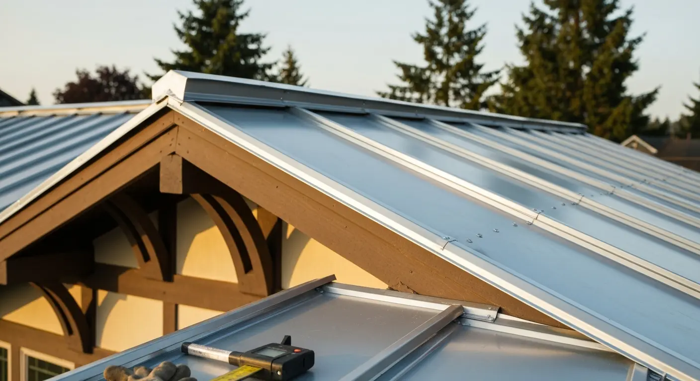 Metal roof