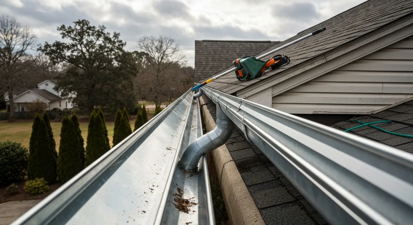 Roof maintenance and cleaning