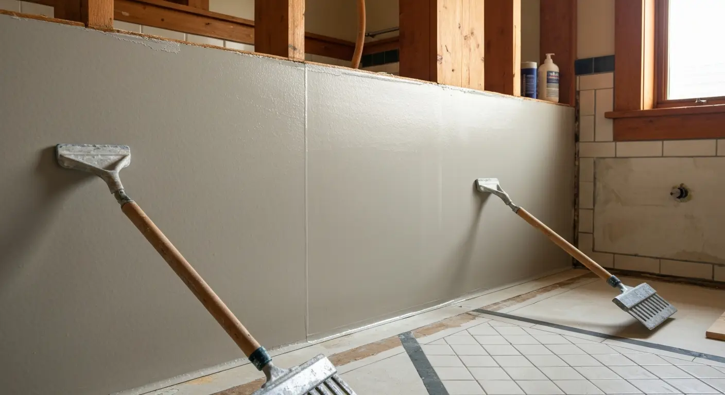 Waterproofing membrane installation
