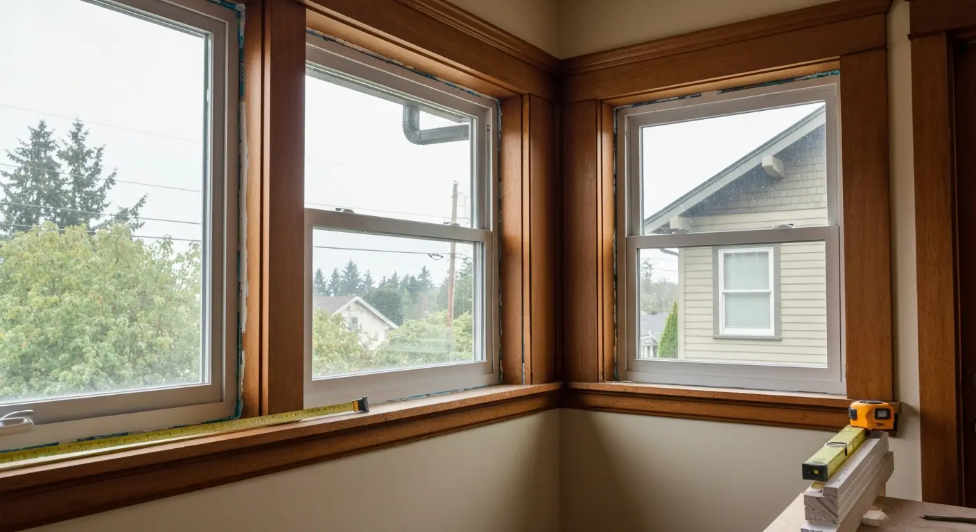 Window replacement project
