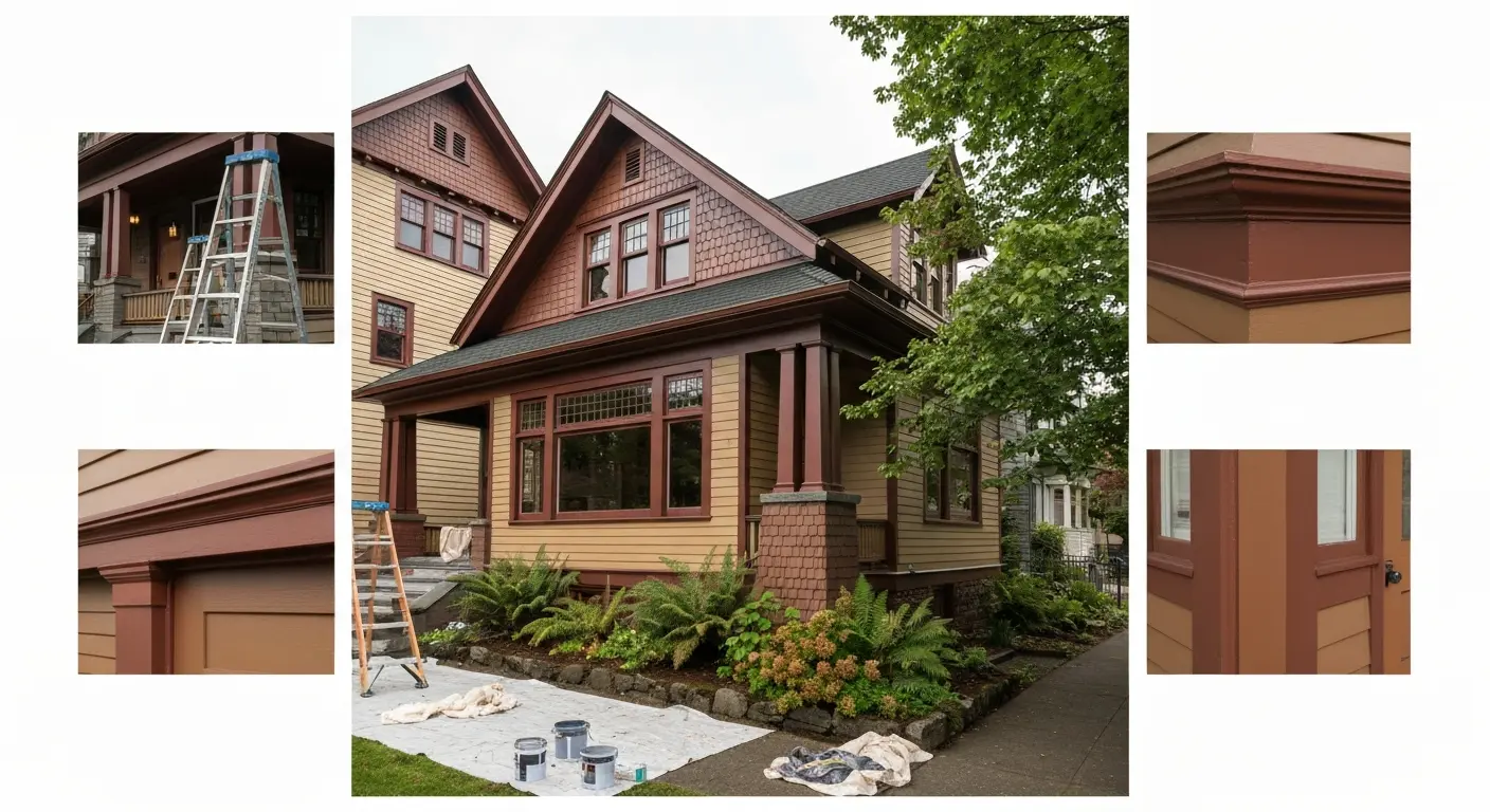 Historic Portland home exterior
