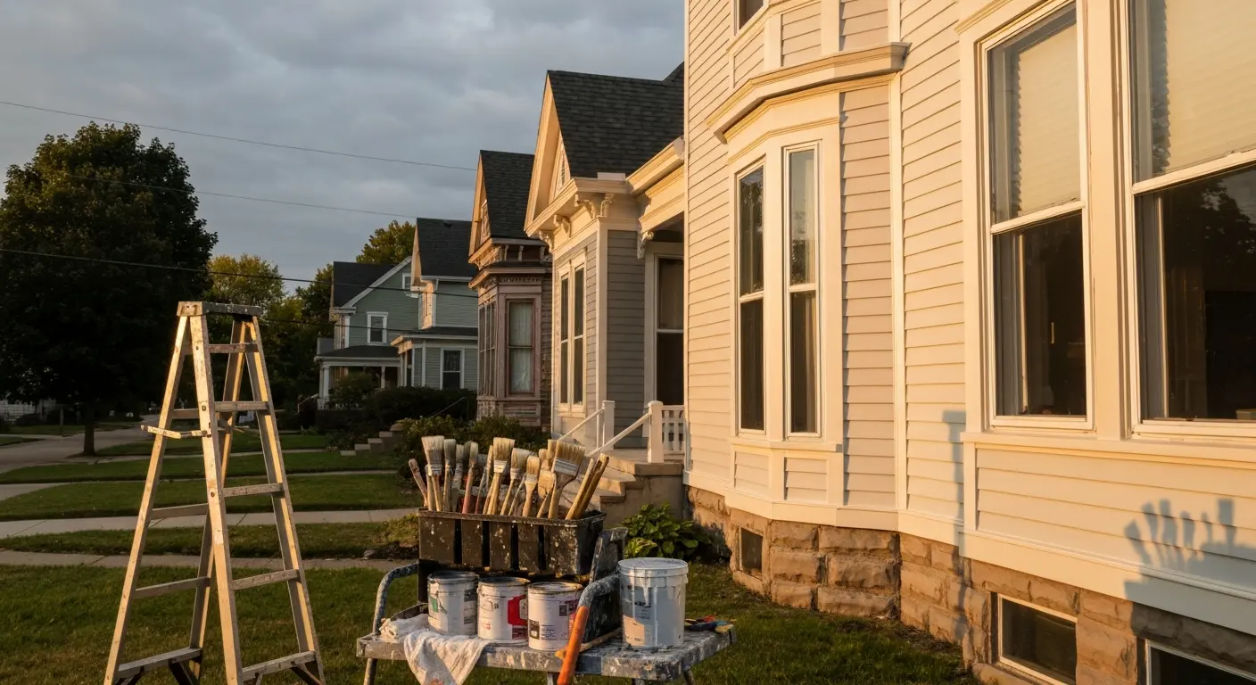 Exterior painting services