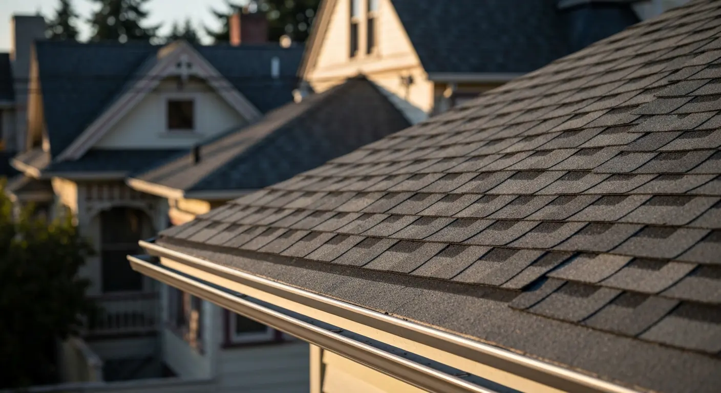 Asphalt shingle roof installation