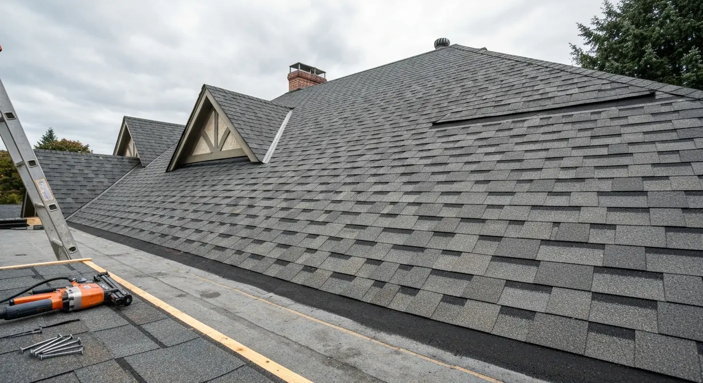 Roof installation in McMinnville