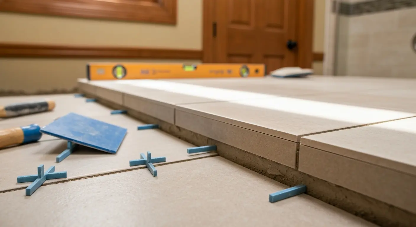 Tile flooring project