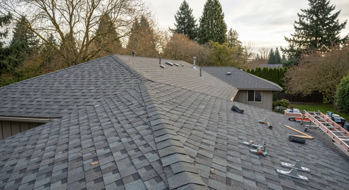 Roof replacement in Beaverton