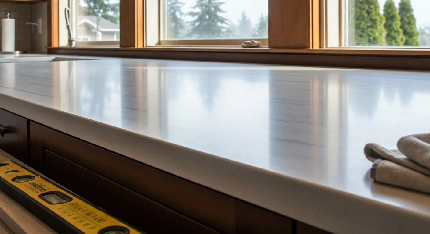 Solid surface countertop