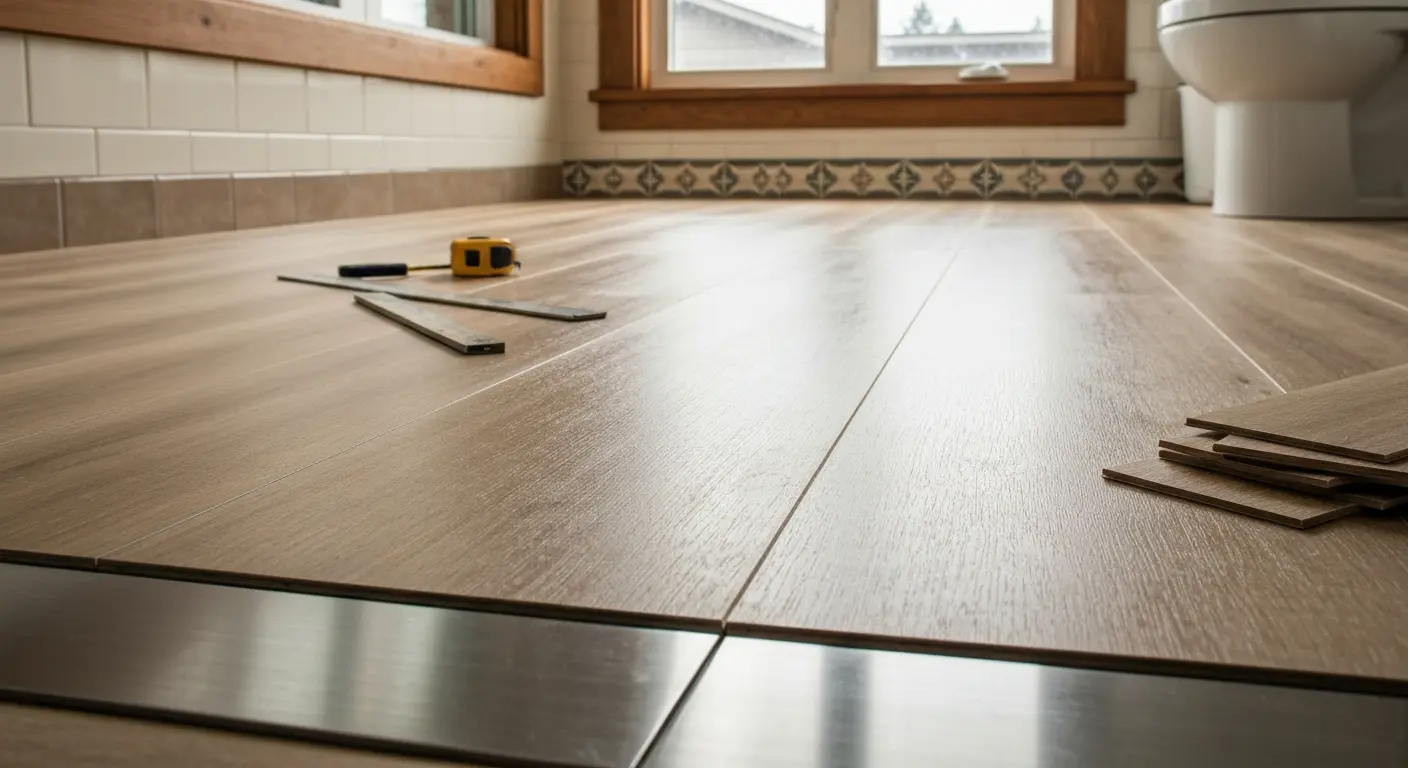 Vinyl flooring installation