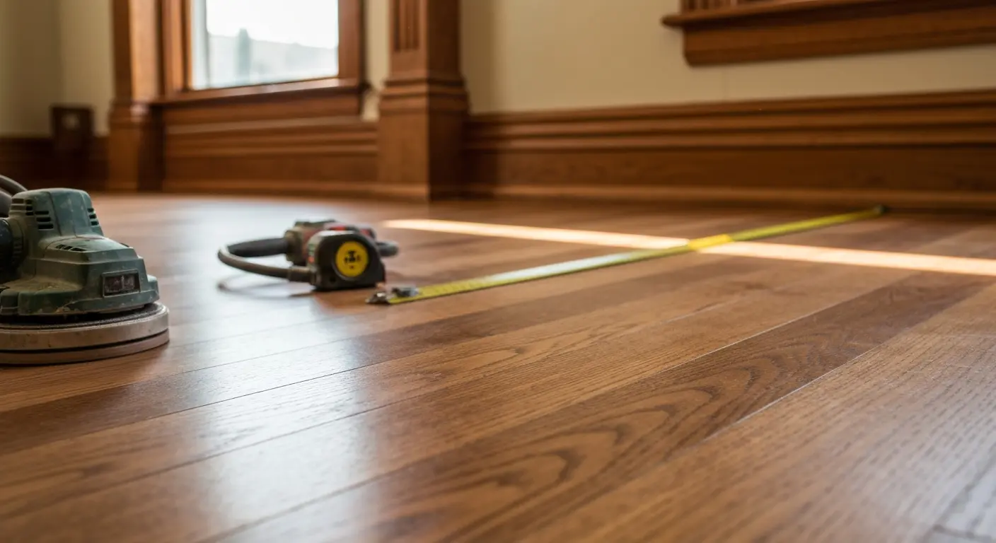 Flooring installation project