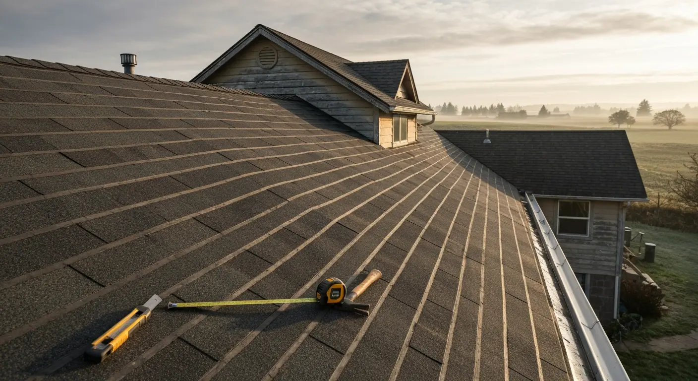 Roof replacement project