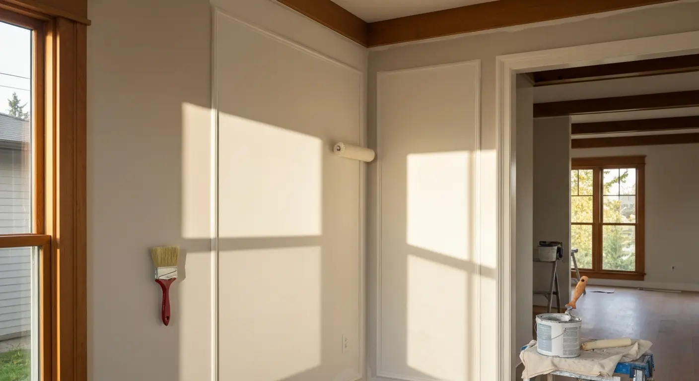 Interior painting project