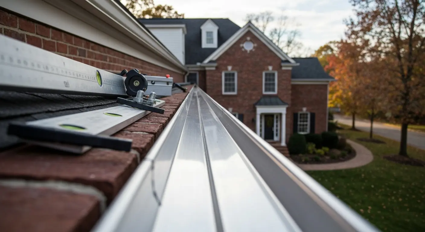 Gutter installation