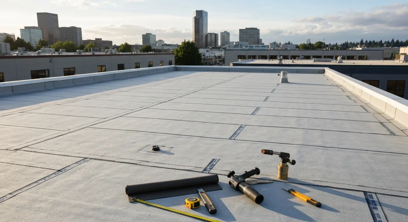 Flat roof replacement