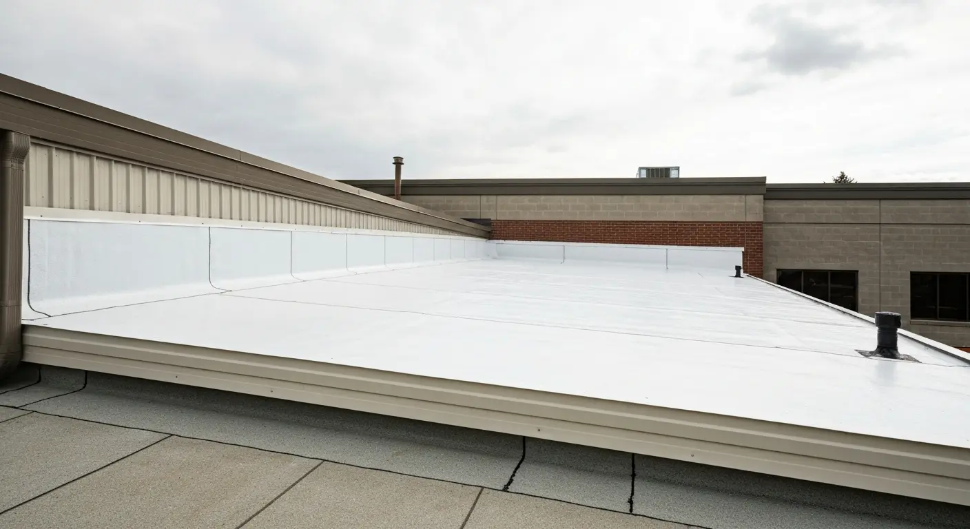 Flat roof repair