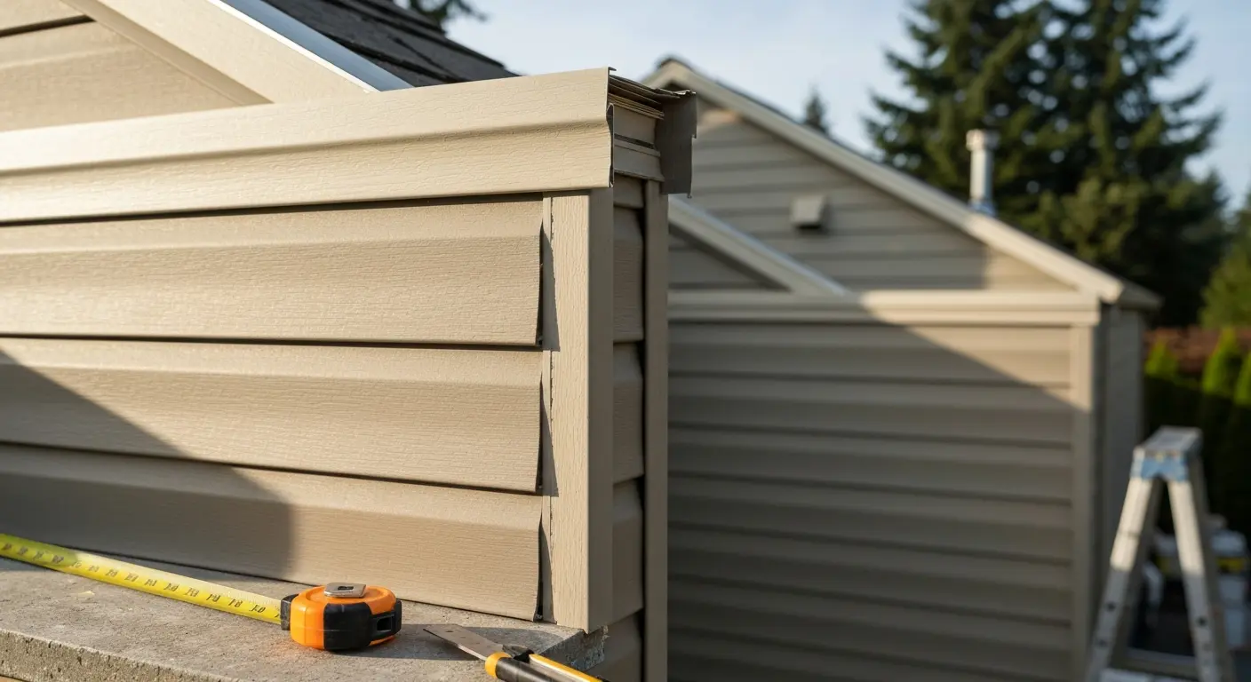 Vinyl siding project