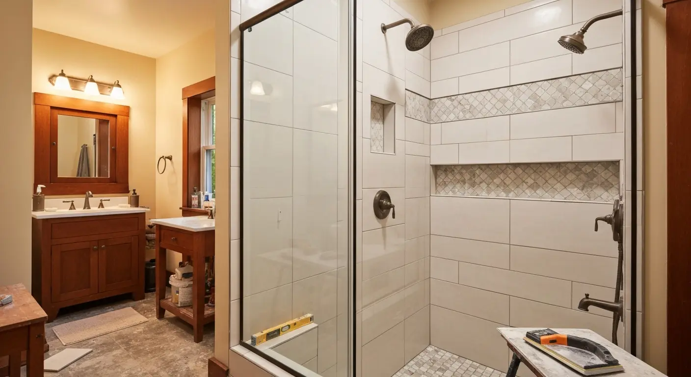 Shower remodel project
