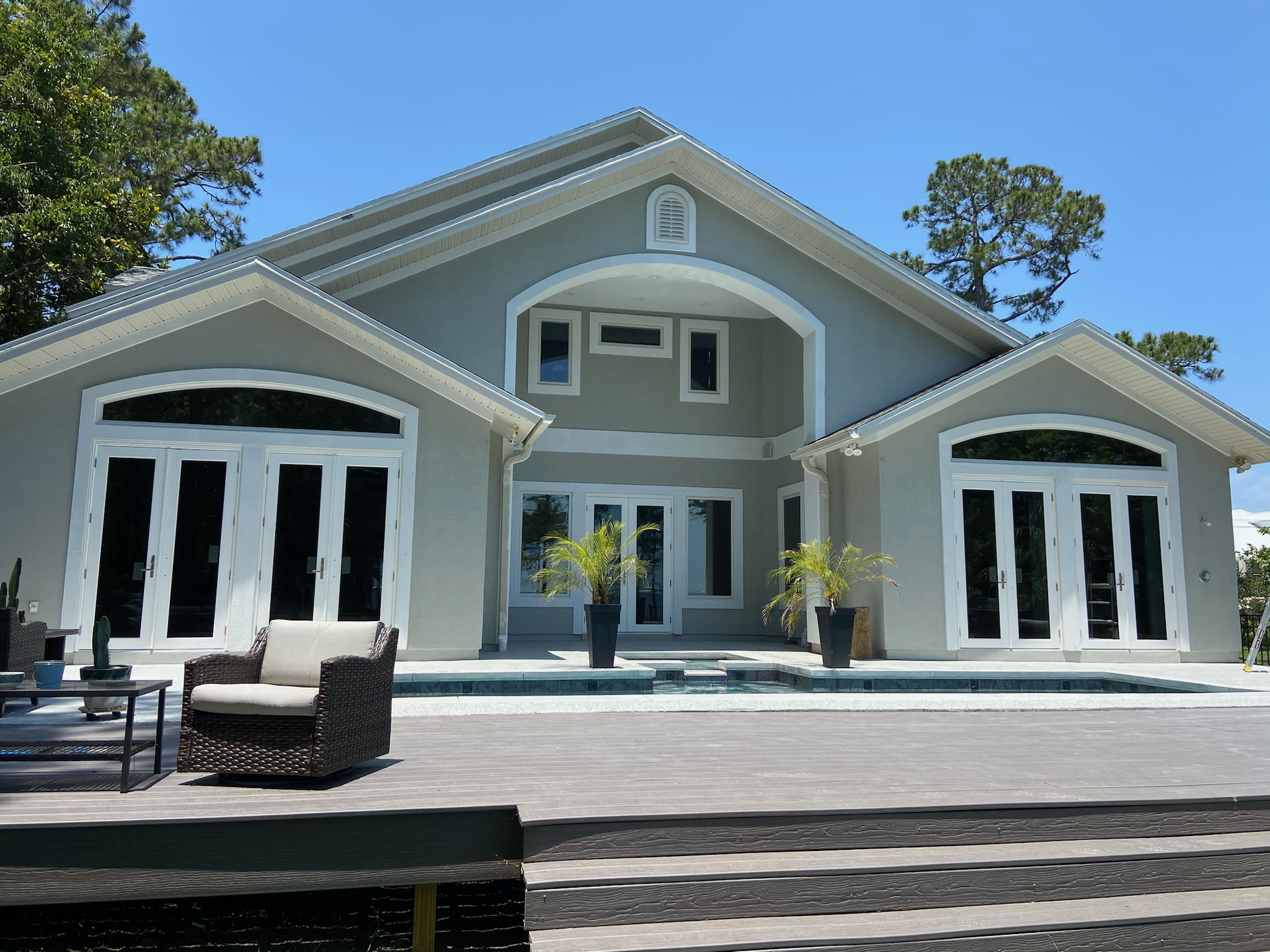 Patio and French Doors