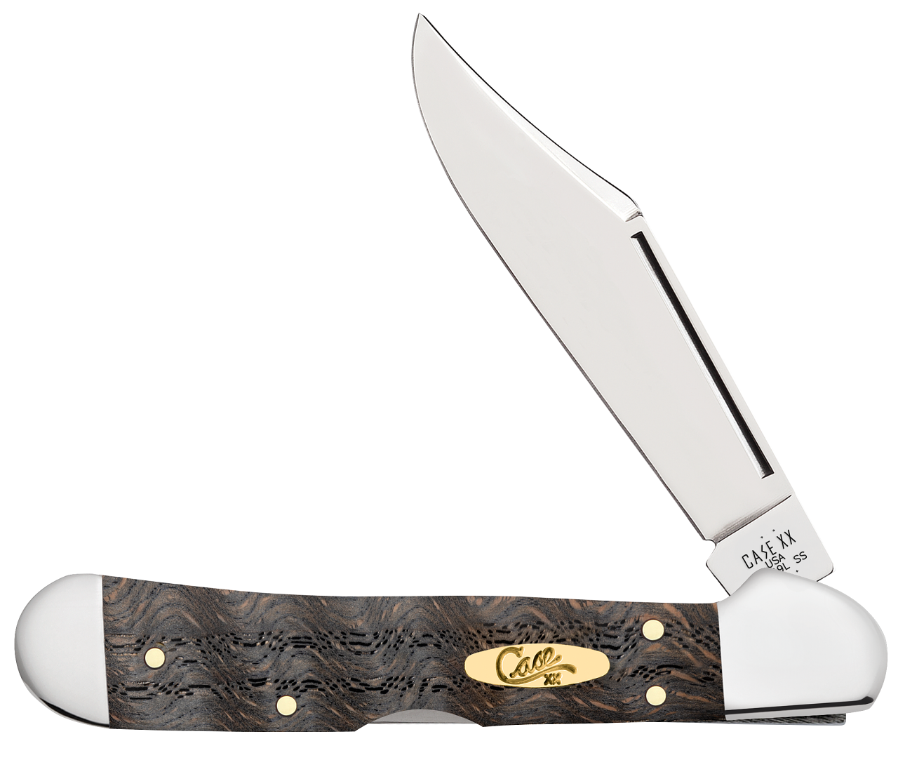 Mini Copperlock 14010 Black Curly Oak
