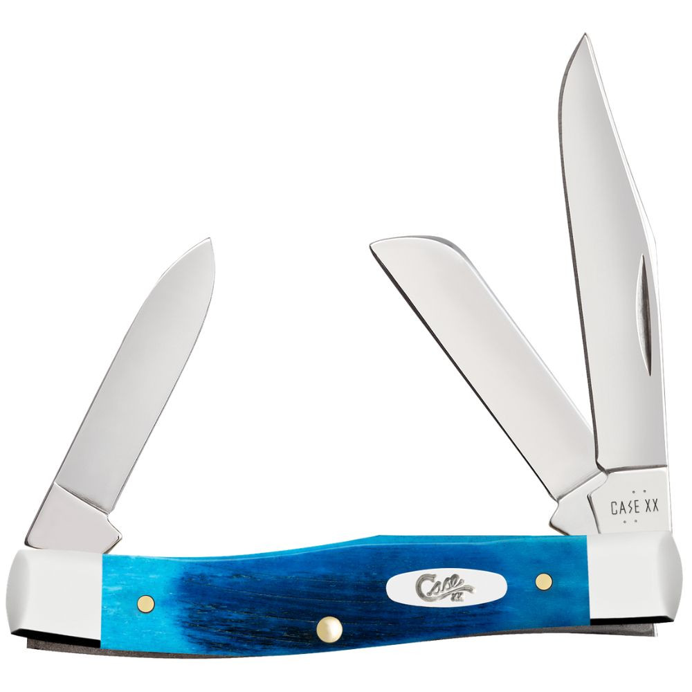 Medium Stockman 25579 Caribbean Blue Bone