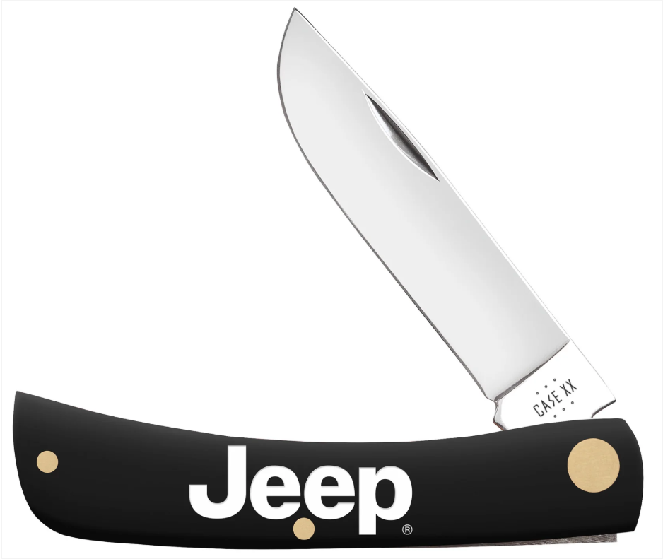Jeep® Embellished Smooth Black Synthetic Sod Buster® Jr
