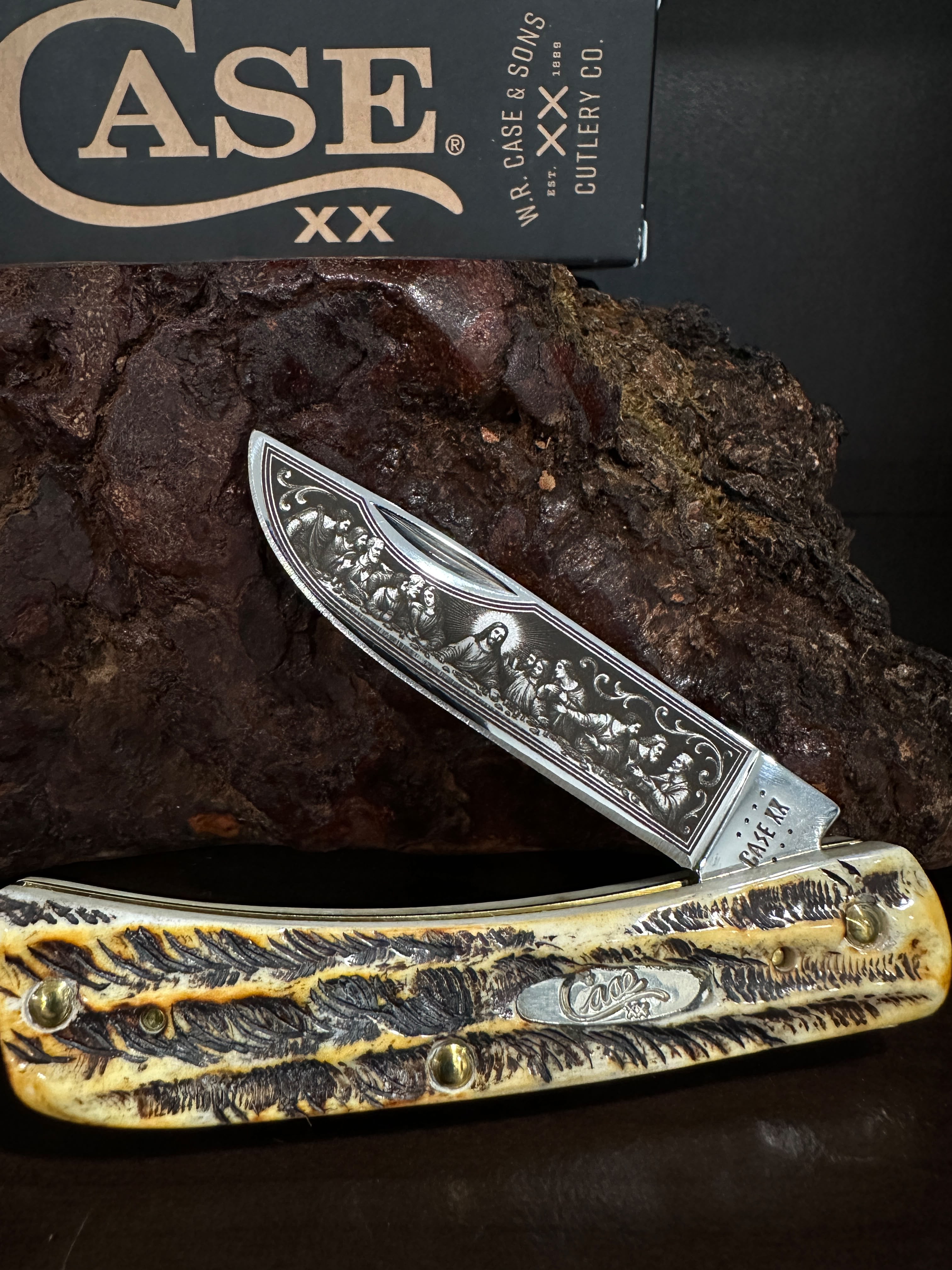 Last Supper (BoneStag Handle)