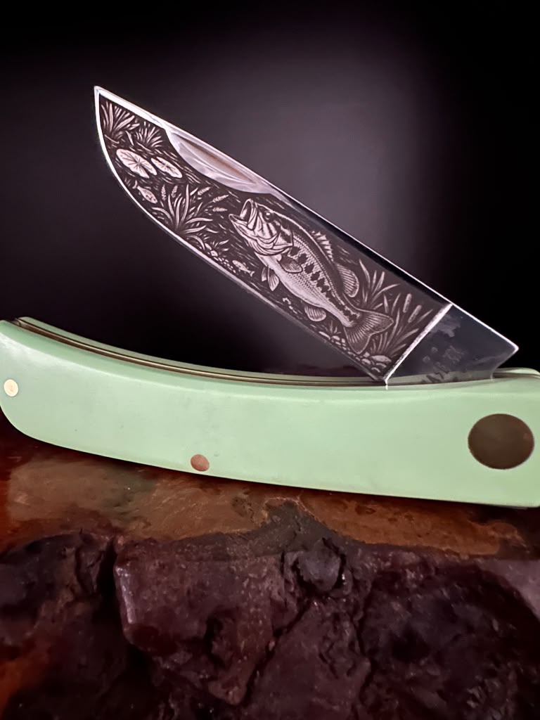 Fish & Bass (Light Green)
