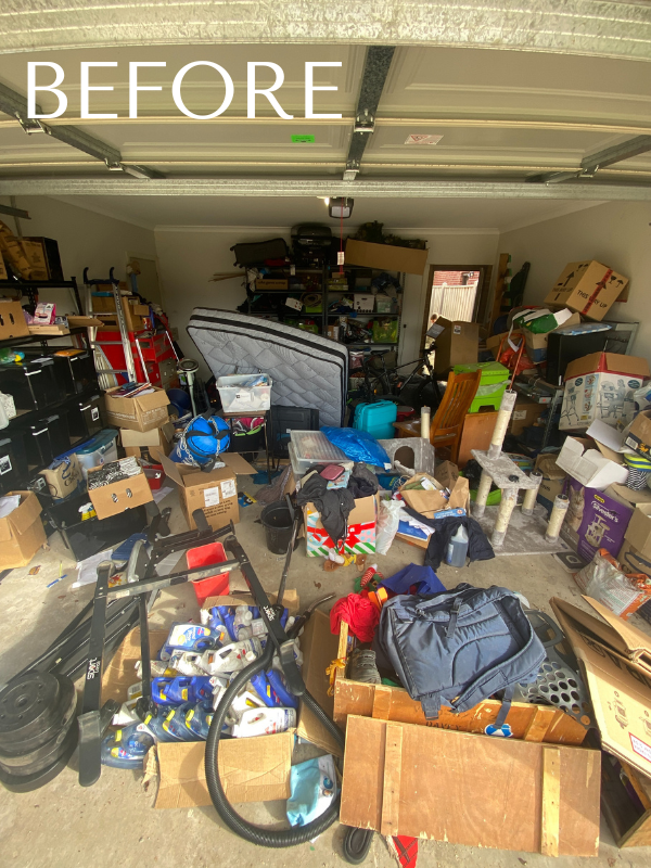 Garage before
