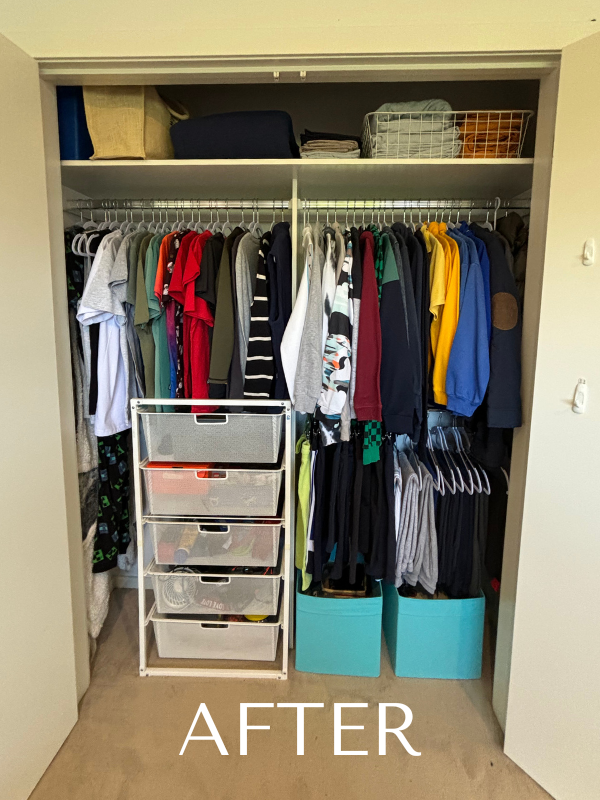 Kids room after