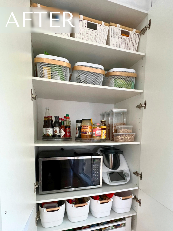 Kitchen after