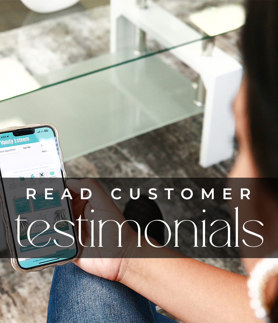 Customer testimonials