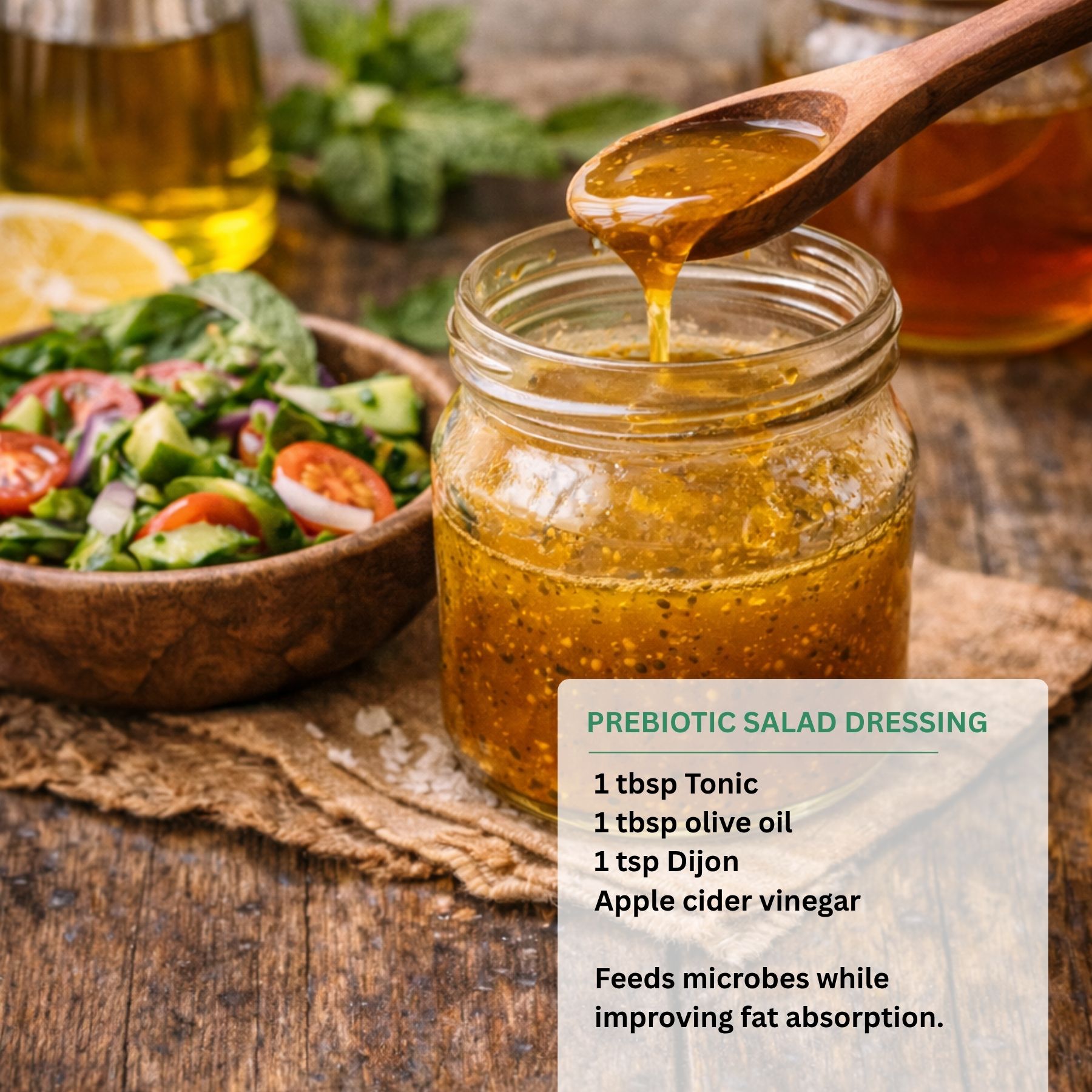 Honey Gut Tonic Dresing