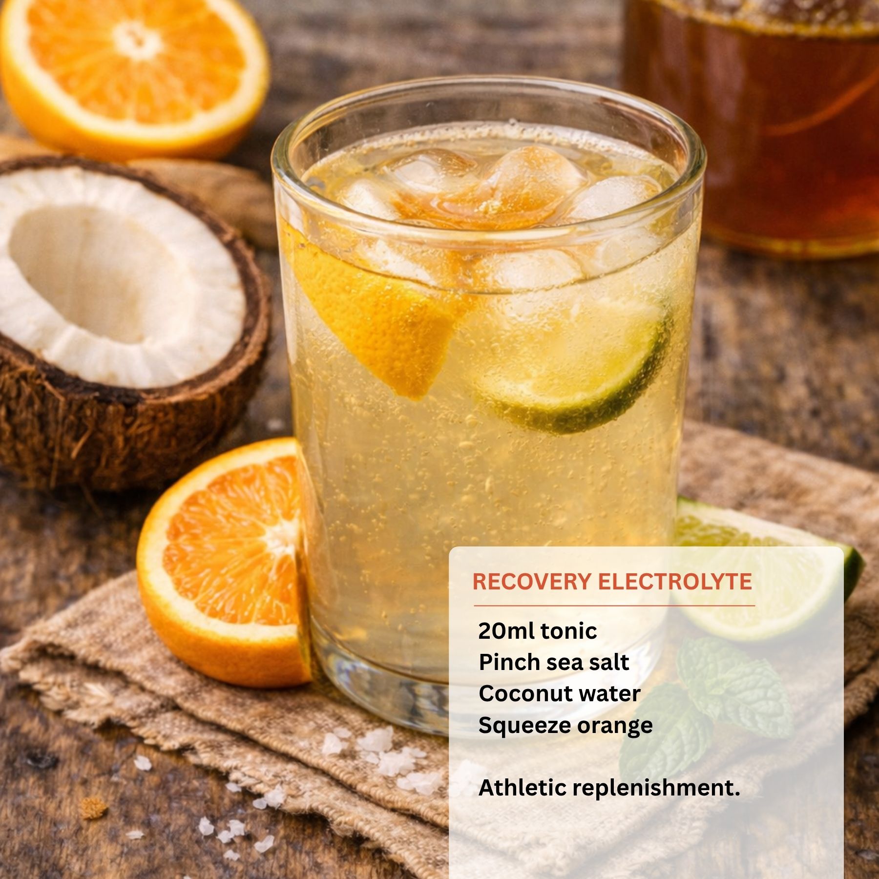 Recovery Electrolyte