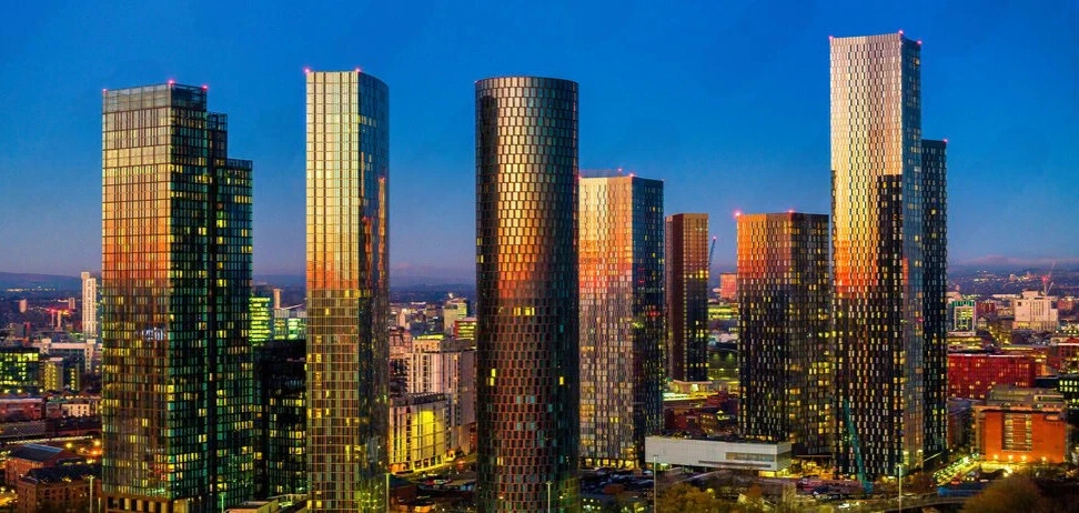 Manchester, UK Skyline Manchester, UK Skyline