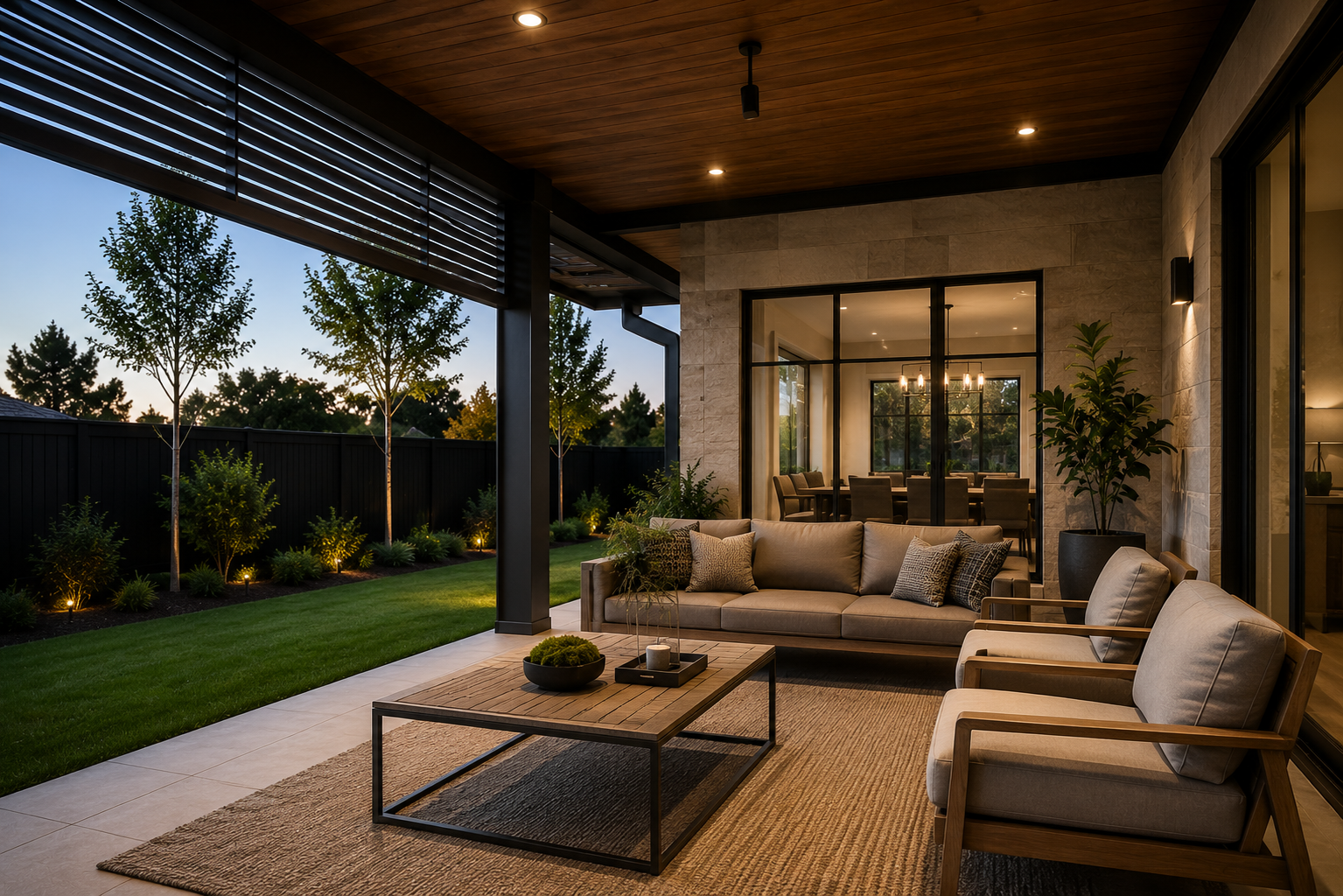 Outdoor patio