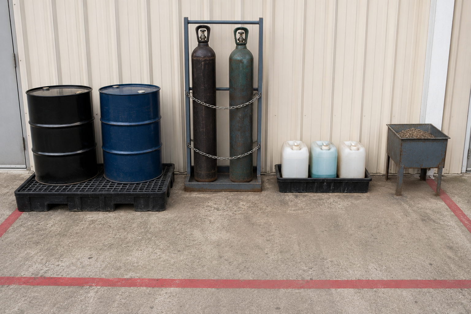 Roll-off container at a multifamily property during unit turnover in West Macon, area kept tidy