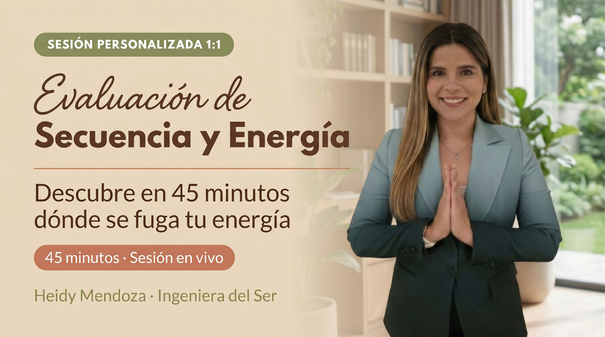 Evaluación de Secuencia y Energía — Heidy Mendoza