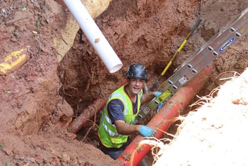 sewer repair in Milton GA
