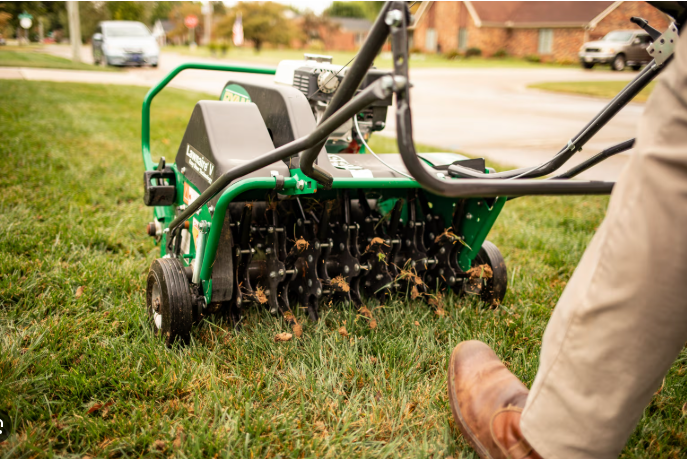 Lawn Aeration in Austin, TX