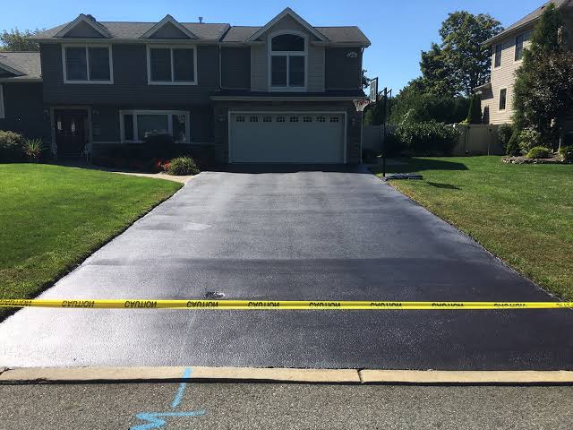 Sealcoating project by RBD Paving & Sons