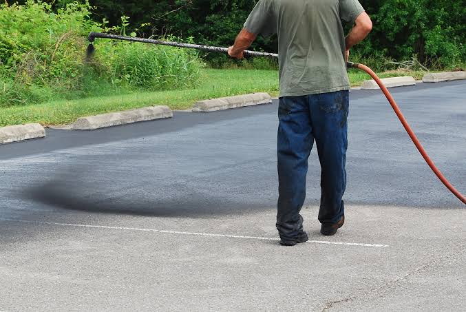 Sealcoating project by RBD Paving & Sons