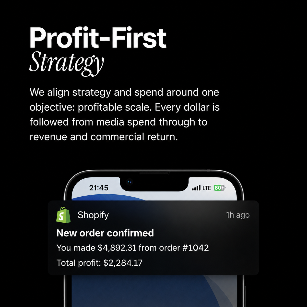 Profit-First Strategy
