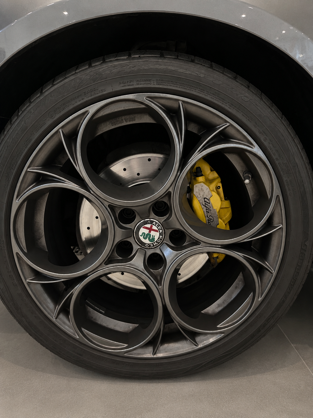 Alfa Romeo Giulia, ulteriore dettaglio